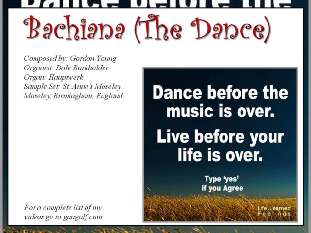 Dance! Dance! Dance! Back in the day - I loved to dance - the excitement - the freedom - the liberation that came with it. Today I urge you to dance before Donna sings "Last Dance" for you...