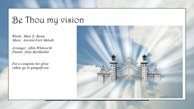 What a beautiful prayer - May I reach Heaven. INJoy...