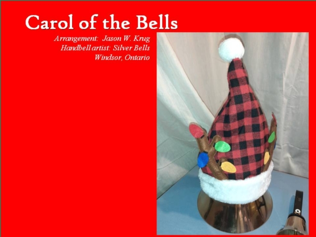 Merry Christmas in April. A little Carolling with the Bells to brighten your day. Silver Bells from November, 2018 playing Jason W. Krug's Carol of the Bells at Trinity Lutheran Church in Windsor, Ontario.