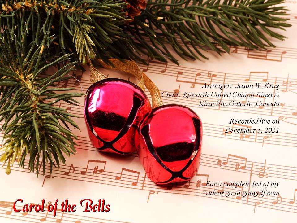 From our Christmas musical offering (December 12, 2021), here is my church handbell choir playing Carol of the Bells arranged by Jason W. Krug.