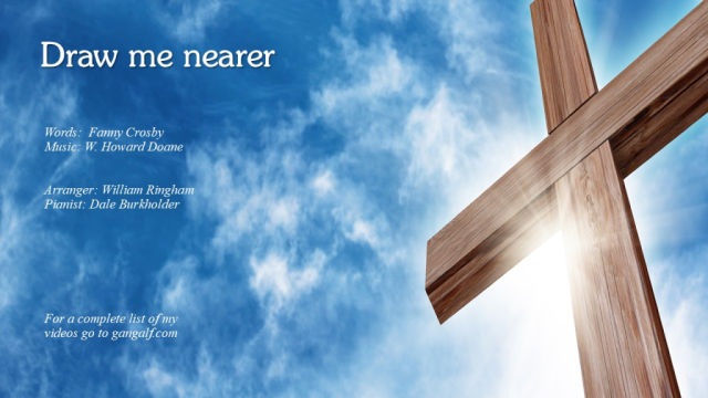 Today we have a classic prayer to draw close to the cross. INJoy...