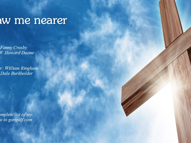 Today we have a classic prayer to draw close to the cross. INJoy...