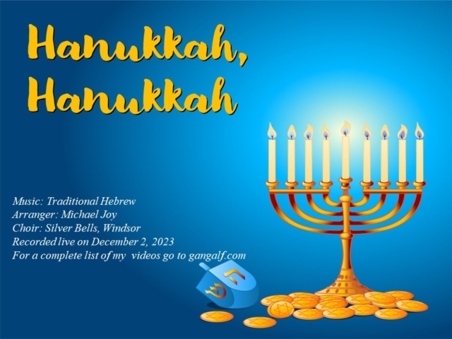 Hanukkah sameach! May the blessings of Hanukkah be yours. INJoy...