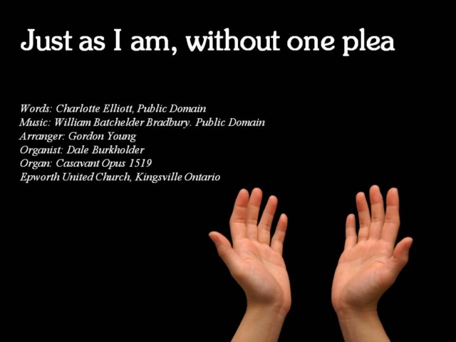 In conservative churches this was a hymn used to "change" sinners (fix you). But now I look at this hymn as one of hope Here I am warts and all - You made me - Use me.