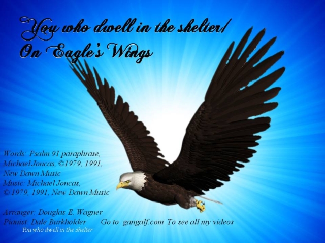 One of the "instant" classic hymns of the church embraced by Roman Catholics and Protestants alike. May God raise you up on eagles wings today.