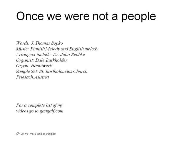 Years ago a young man spent hours in the prayer chapel praying for God to take away his gay urges. I am so glad he found Metropolitan Community Church. Today he is proud to share one of his favourite hymns!!!