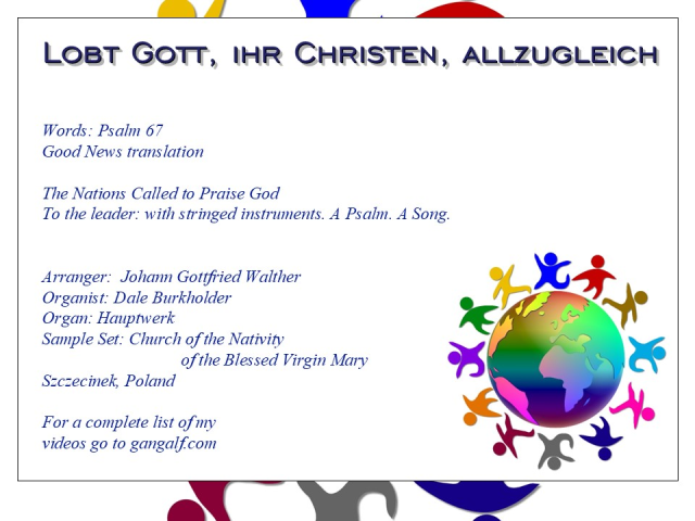 Today the whole world is called to praise God. INJoy...