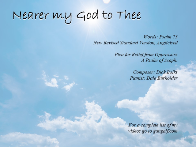 Today, the Psalmist reminds us it is good to be near God and to make God our refuge. INJoy...