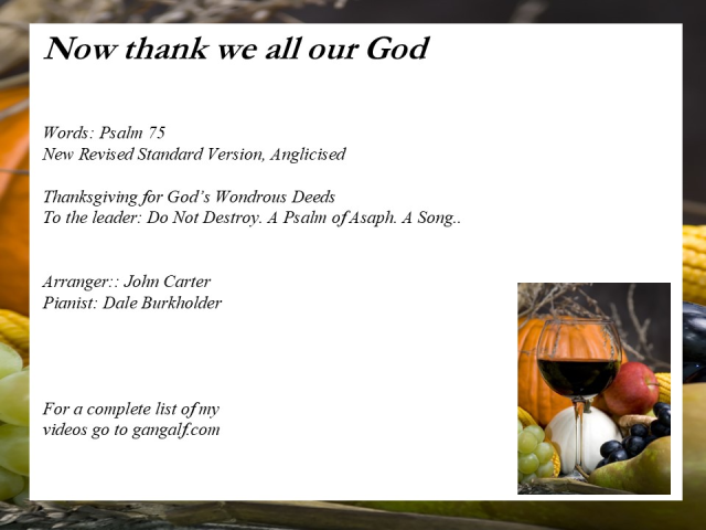 The Psalmist reminds us today (and everyday) is a day of thanksgiving. INJoy...