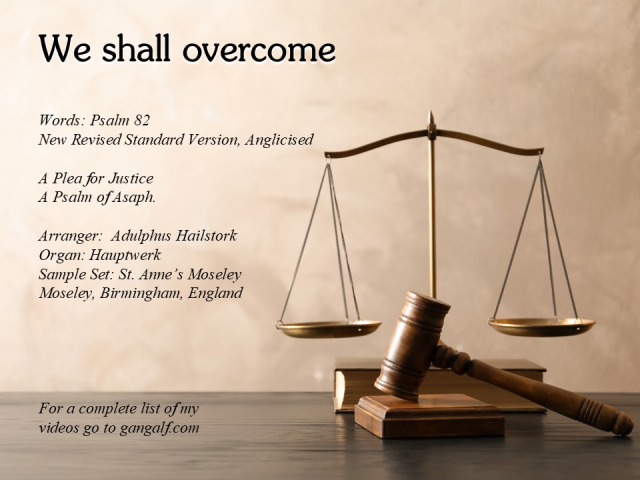 The Palmist reminds us that our God is the judge of the world. INJoy...