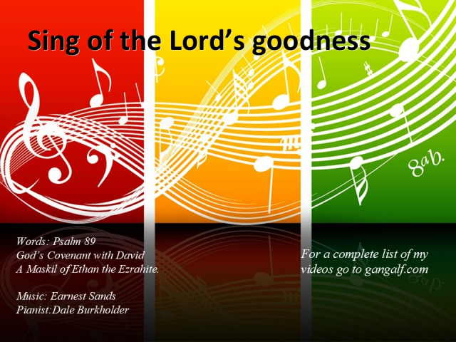 Today's Psalm makes us get up and dance. INJoy...