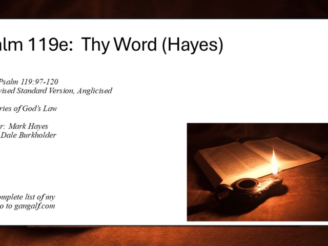 This iconic praise chorus is combined with its Psalm inspiration. INJoy...