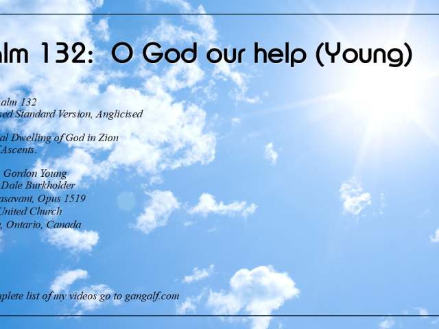 God's habitation will be my resting place forever.  INJoy...