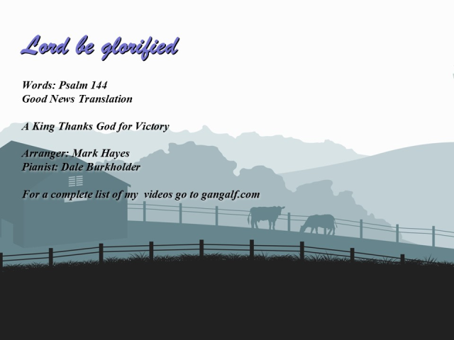 The Psalmist reminds us Happy are the people whose God is the Lord! INJoy...