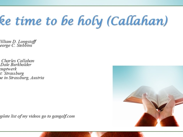 A gentle reminder to take time everyday to spend time with the Lord.  INJoy...