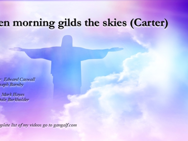 Before the day begins it is a good time to praise Jesus Christ.  INJoy...